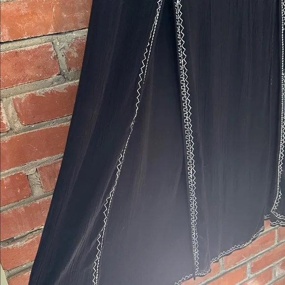 Super long embroidered maxi skirt - Picture 4 of 6